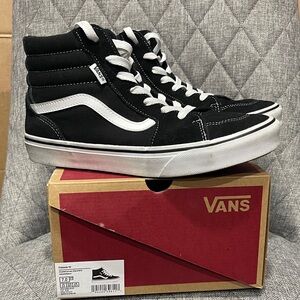 Vans Classic Black and White High-Tops
